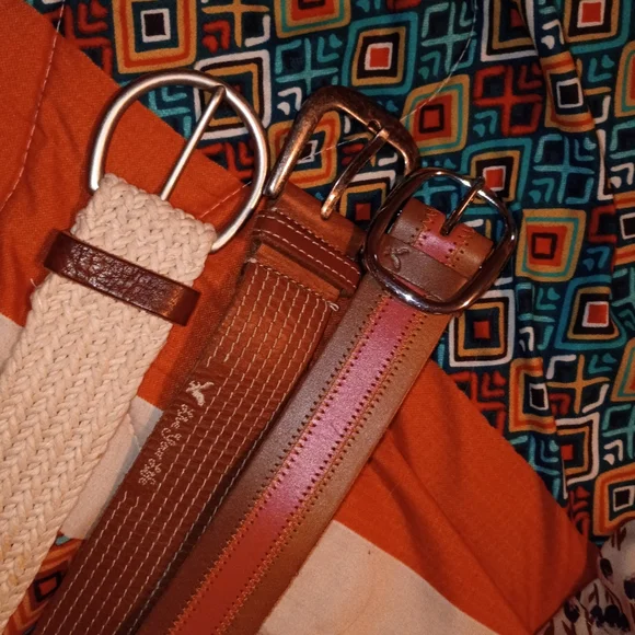 Vintage Y2K AE American Eagle Outfitters AEO Women's Belt L Xl 10 12 Lot - Picture 5 of 9